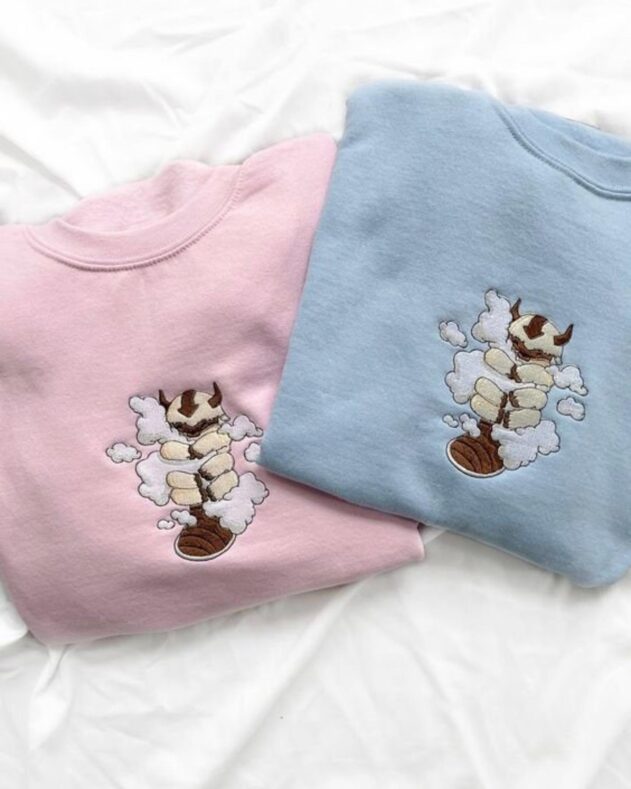 Bluza z haftem Appa Clouds - obrazek 5