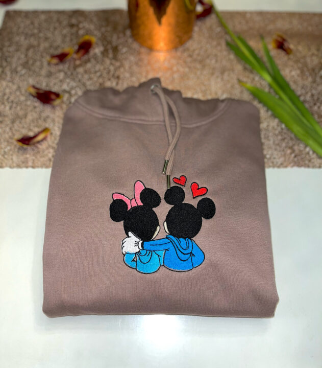 Personalizowana bluza haftowana Mickey and Minnie