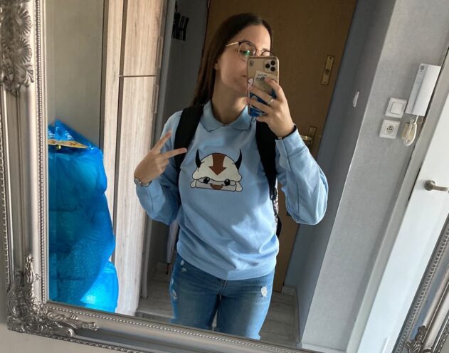 Bluza z haftem Avatar Appa Face - obrazek 2