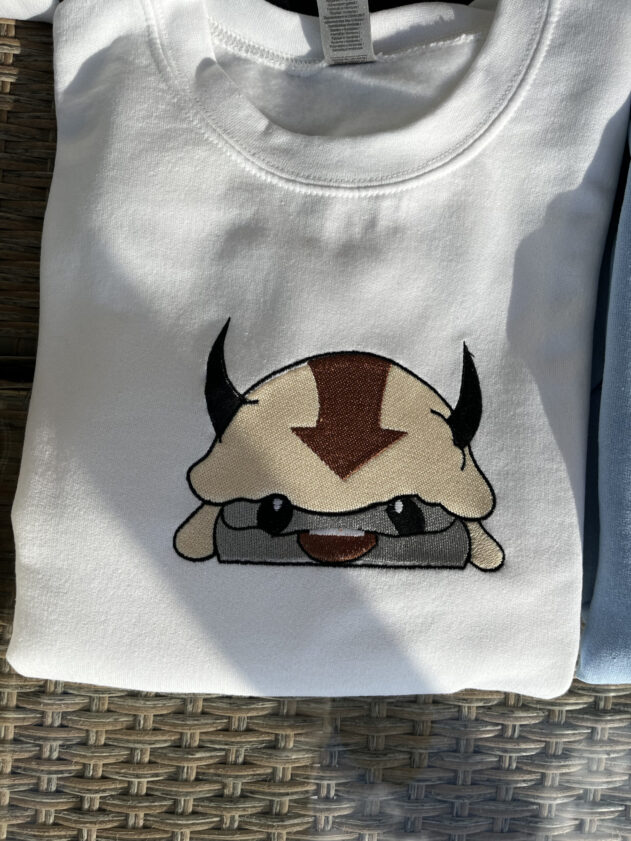 Bluza z haftem Avatar Appa Face - obrazek 3