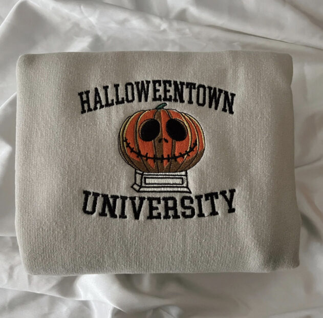 Bluza z haftem Halloween Town