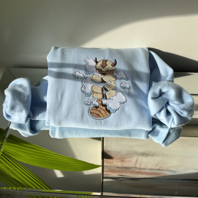 Bluza z haftem Appa Clouds