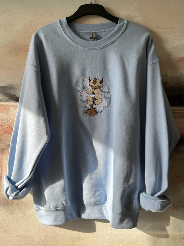 Bluza z haftem Appa Clouds - obrazek 4