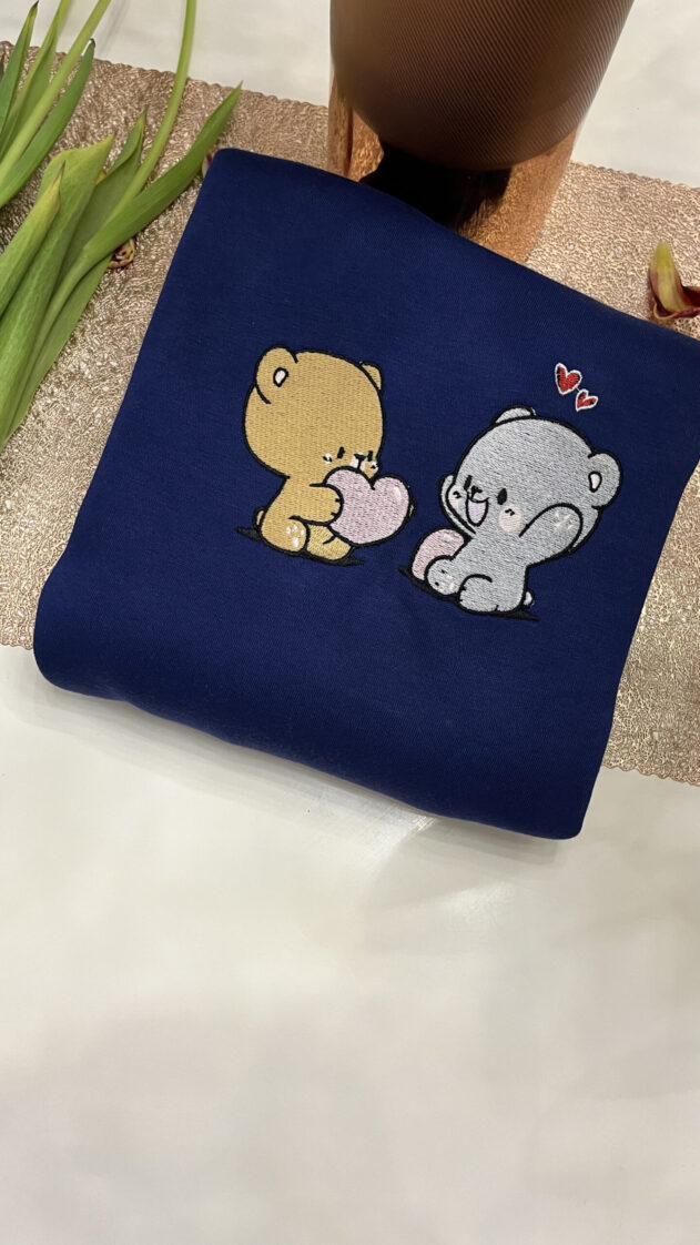 Haftowana bluza Milk and Mocha Bears - obrazek 3