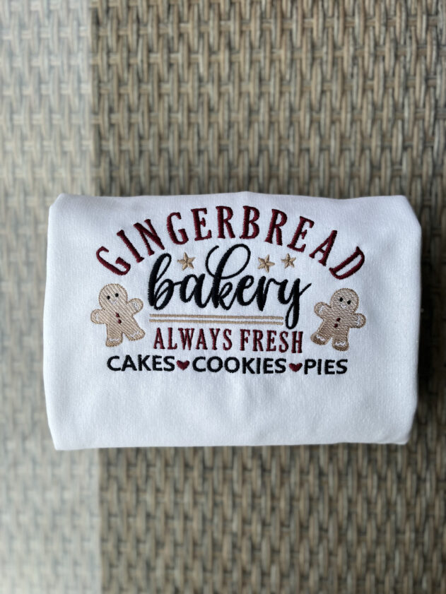 Bluza z haftem gingerbread - obrazek 2