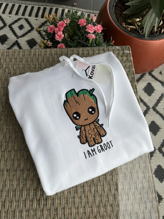 Bluza z haftem I Am Groot