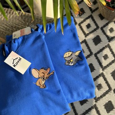 Bluza z haftem Tom i Jerry