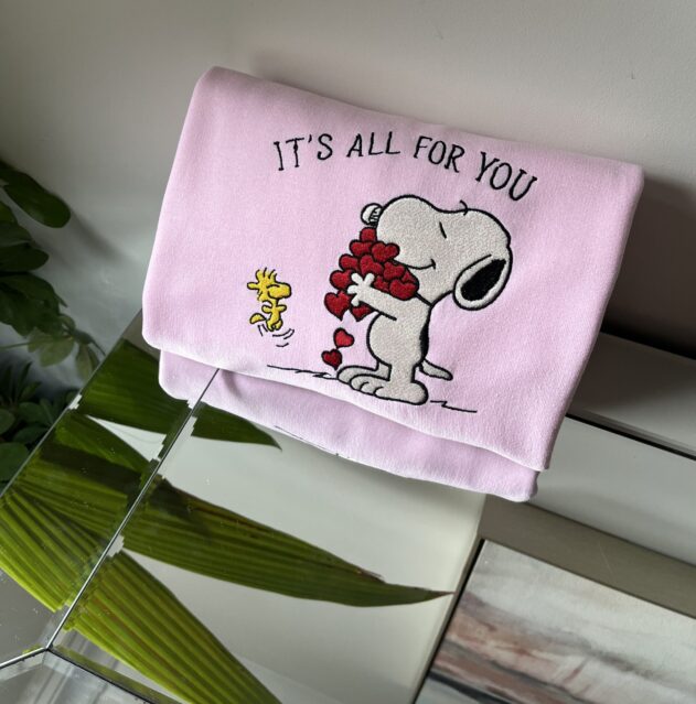 Bluza z haftem Snoopy - obrazek 2