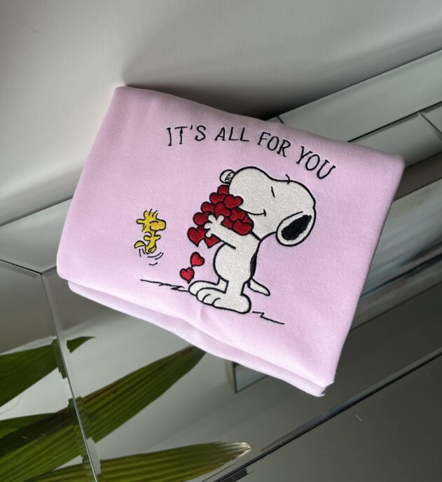 Bluza z haftem Snoopy