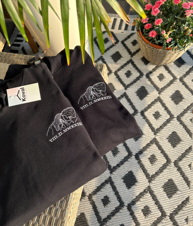 Bluzy dla par, bluzy z haftem, bluzy z personalizowanym haftem, personalizowane bluzy dla par, bluzy haftowane na zamówienie, personalizowana bluza ze zdjęcia, bluza haftowana ze zdjęcia, personalizowana bluza, haftowana bluza
