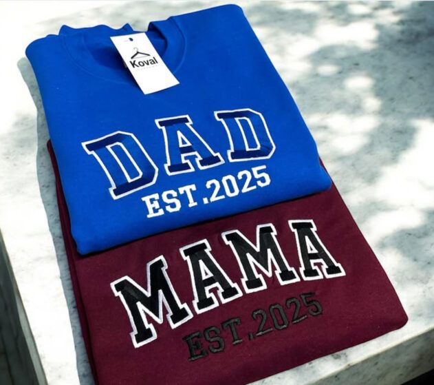 Haftowana bluza DAD/MAMA/MOM/TATA - obrazek 2